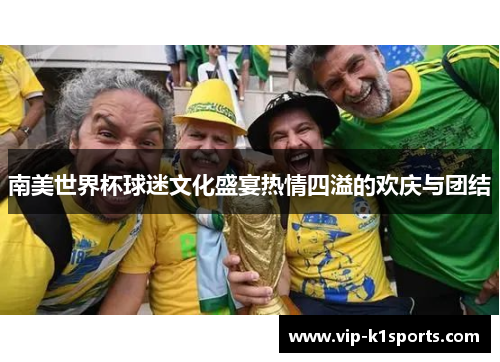 南美世界杯球迷文化盛宴热情四溢的欢庆与团结