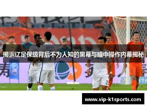 揭露辽足保级背后不为人知的黑幕与暗中操作内幕揭秘